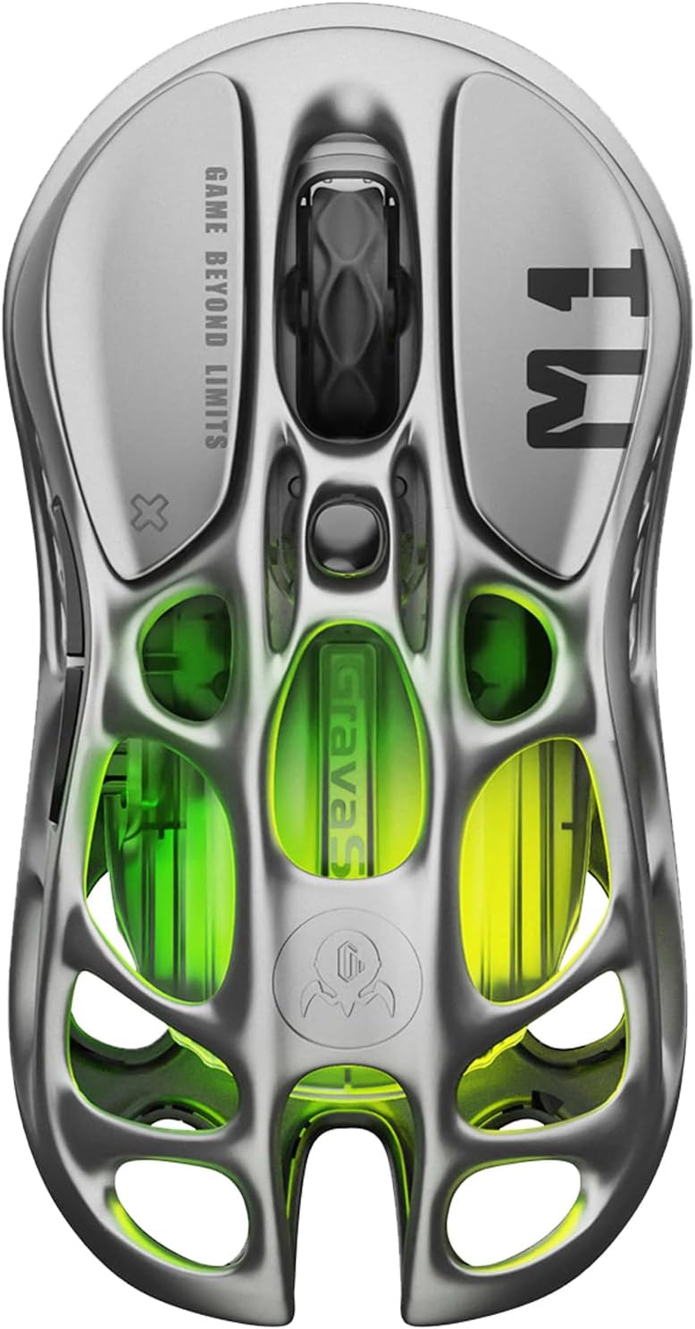 GravaStar Mercury M1 Pro Wireless Gaming Mouse, 26K DPI