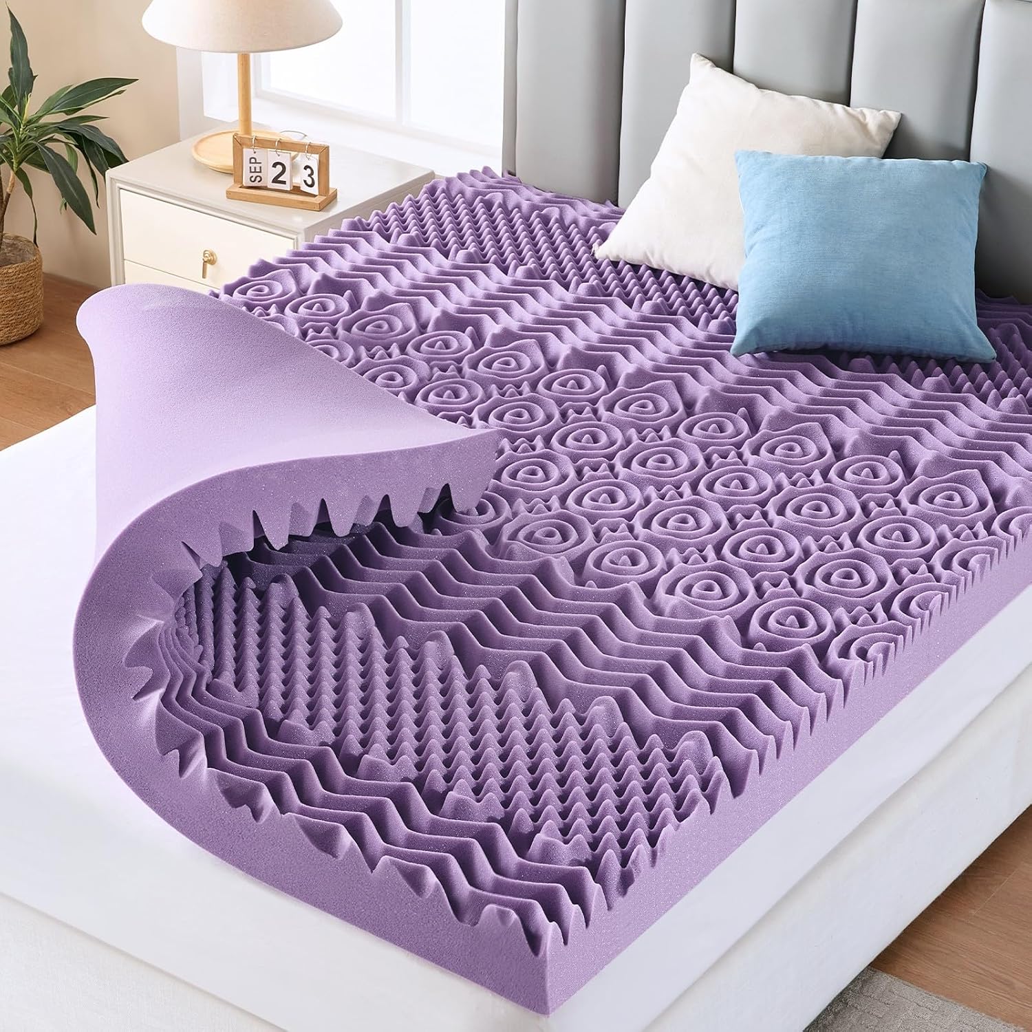 2-Inch 7-Zone Memory Foam Topper