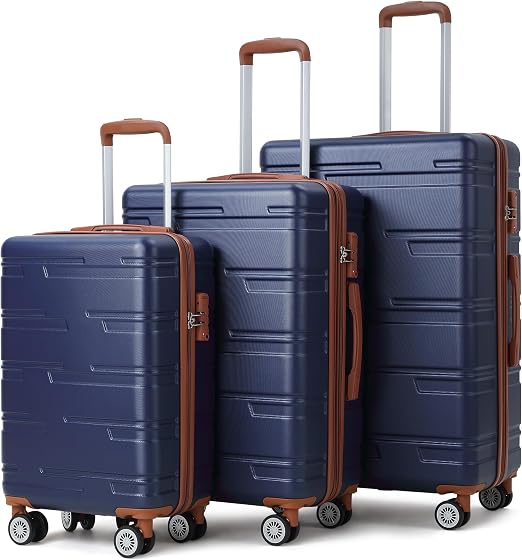 Garvee Luggage Expandable Suitcase 3 Piece Set