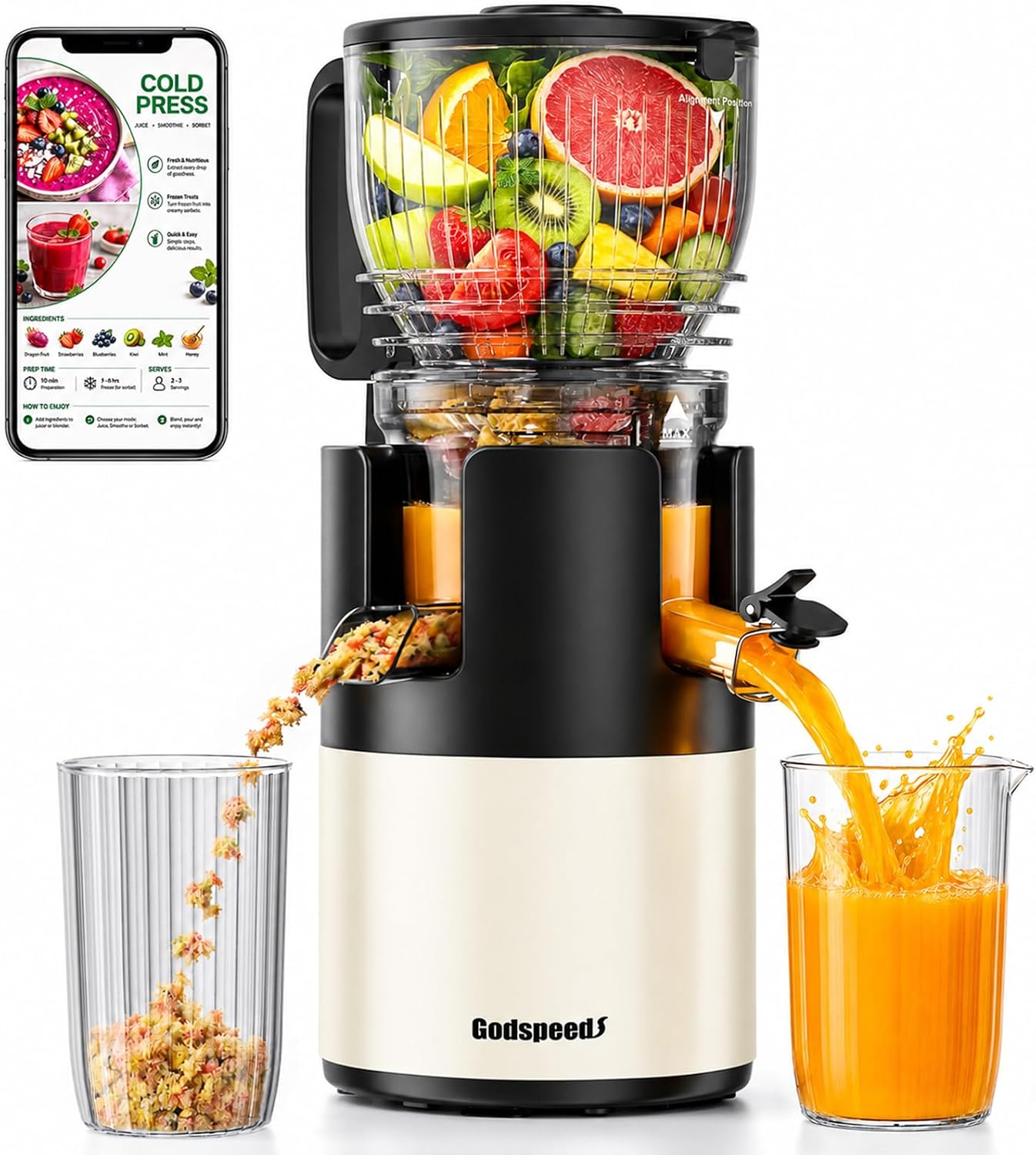 Godspeeds Cold Press Juicer Machine