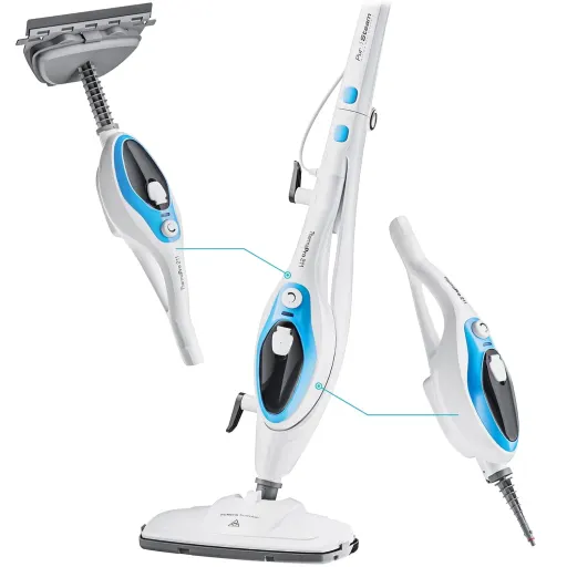 PurSteam Complete Home Steam Cleaning Kit with Portable Hand Steamer