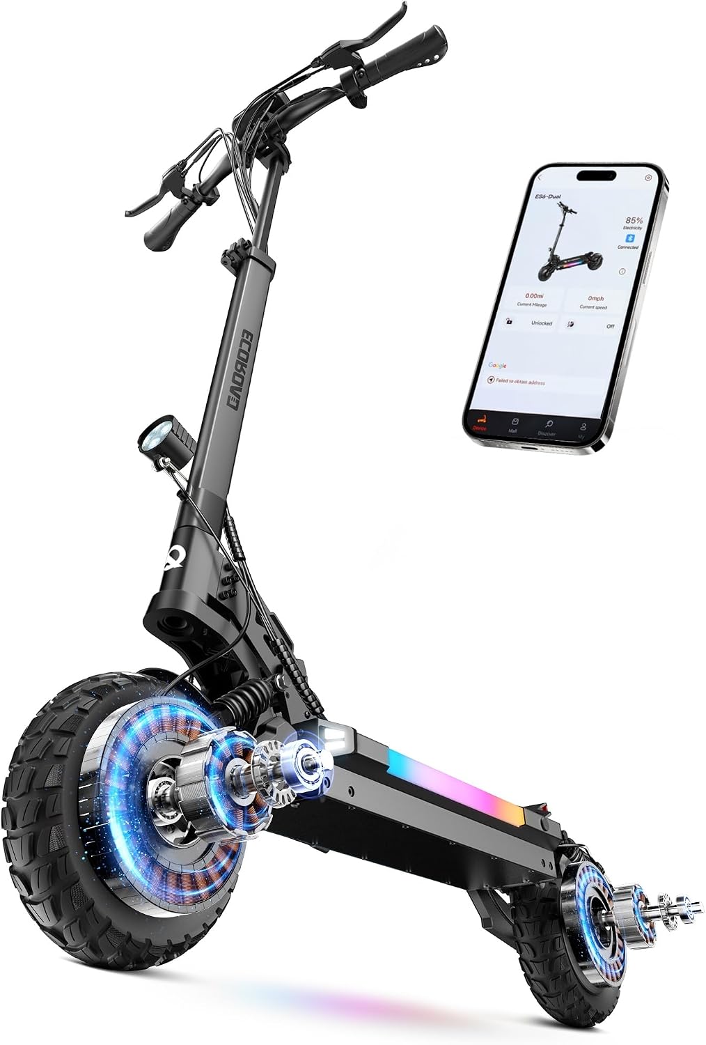 ES6 Dual-Motor Heavy-Duty E-Scooter