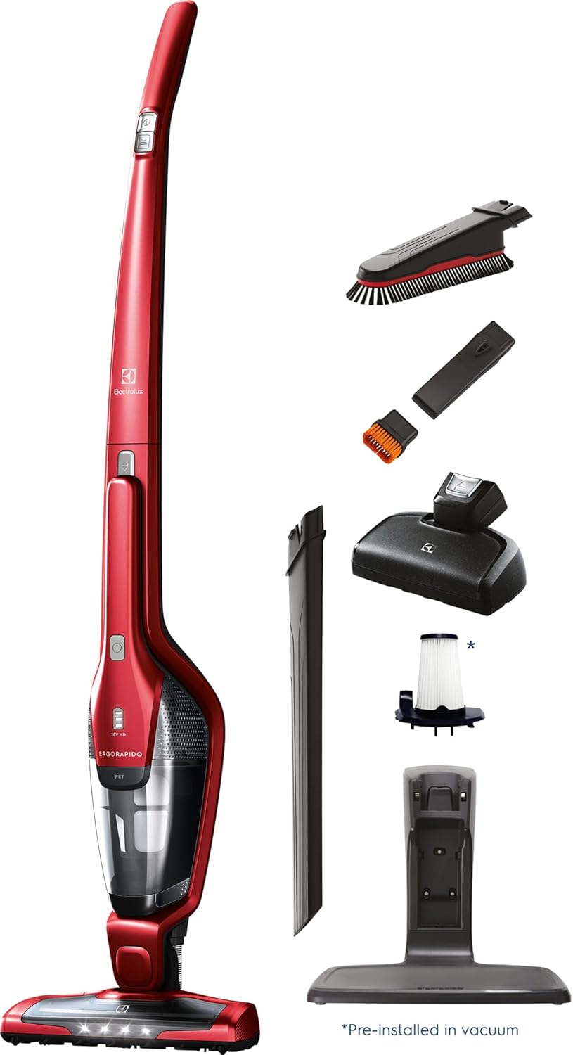Electrolux Ergorapido Pet Cordless 2-in-1 Vacuum Cleaner