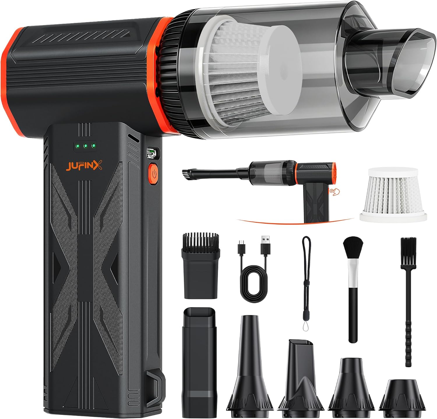 K&F CONCEPT Blower and Suction 2 in 1 Screen Display Compressed Air Duster