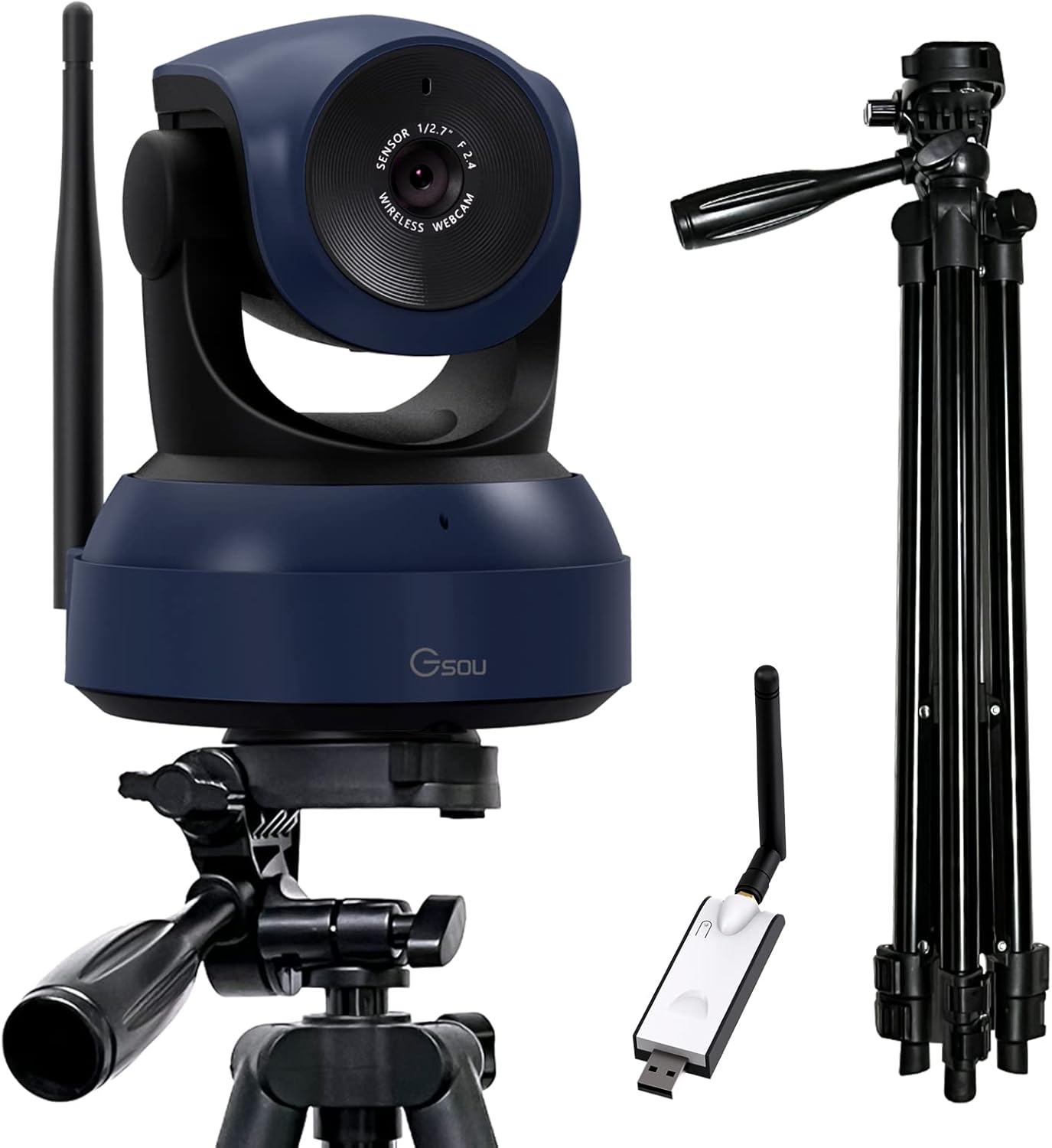 Gsou 1080P Wireless Webcam