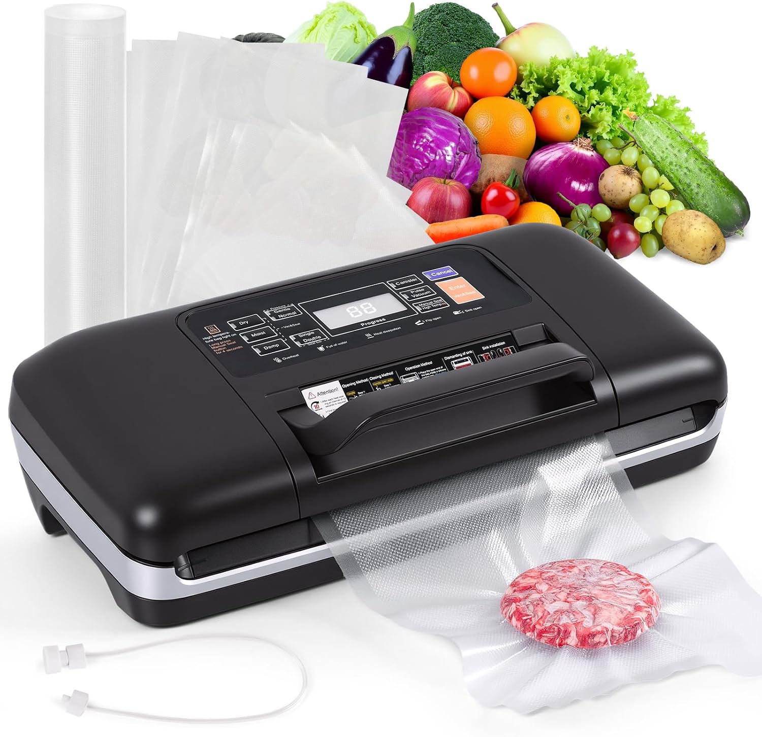 KnJuLee Food Vacuum Sealer Machine