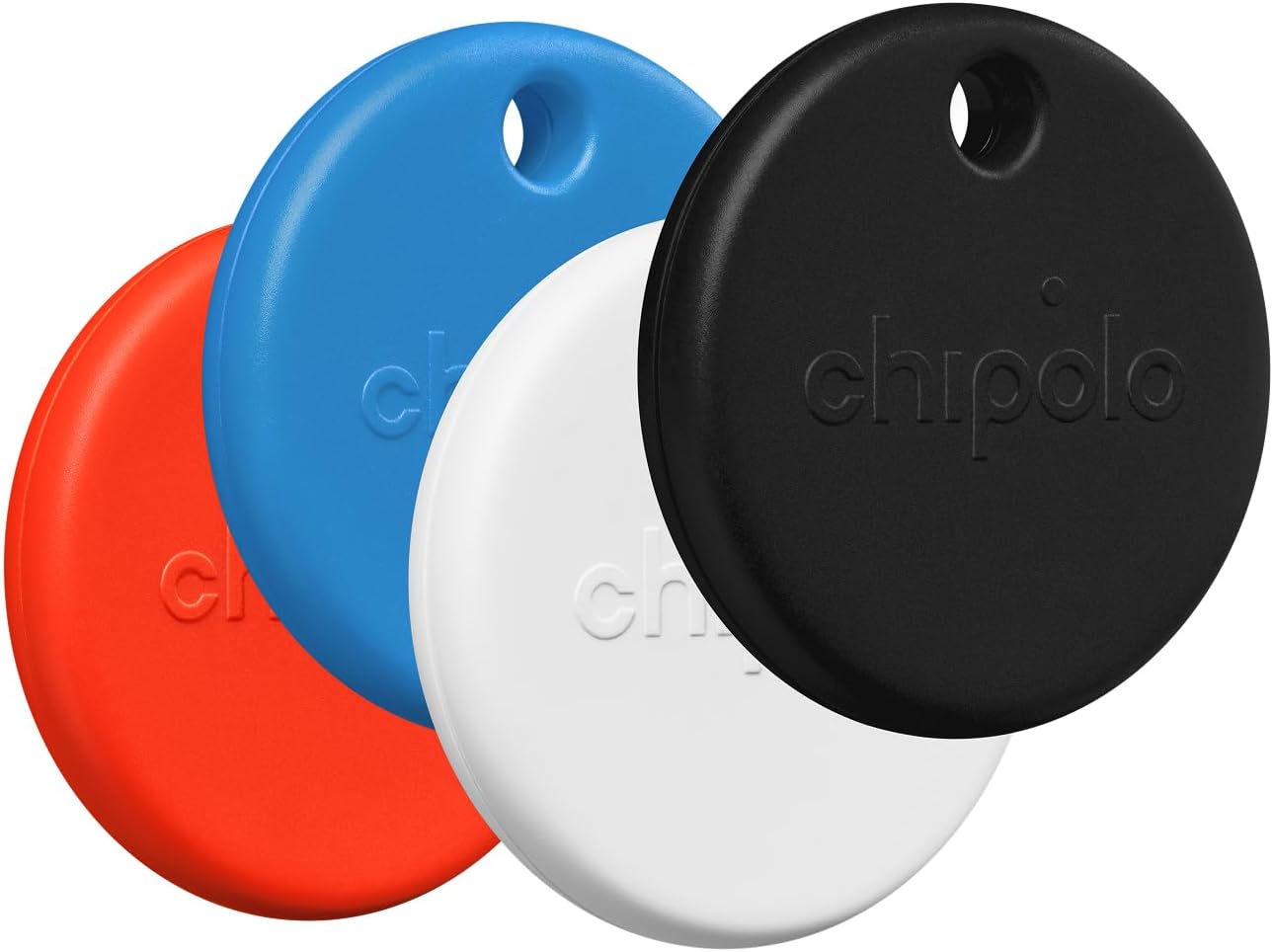 Chipolo POP Tracking Tag - Colorful, Compatible, Loud Bluetooth Tracker