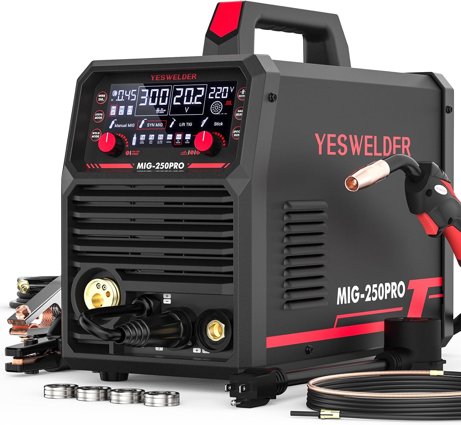 250A 6-in-1 MIG Welding Machine