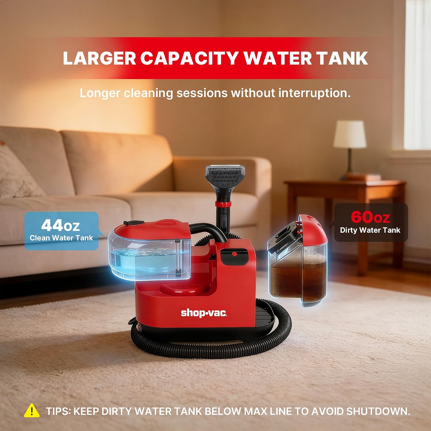 Shop-Vac SteamPro Portable Upholstery Cleaner