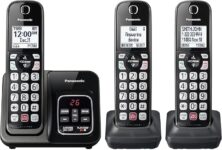 Panasonic Cordless Phone with Answering Machine, Advanced Call Block