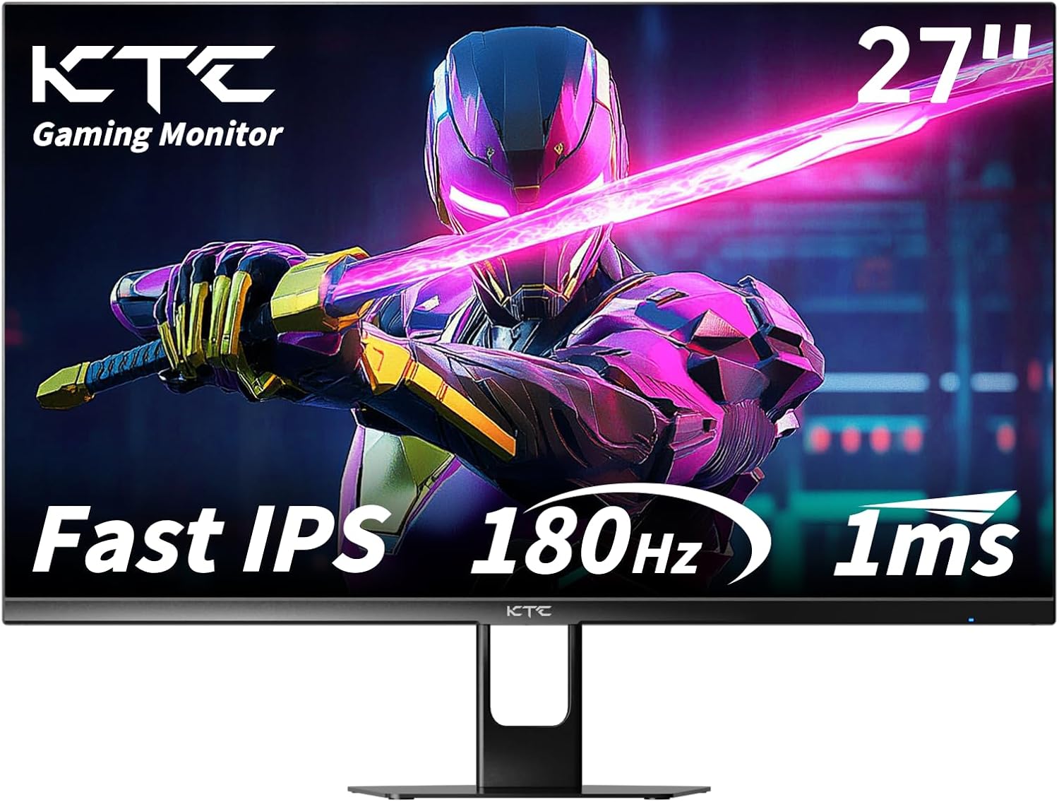 KTC 27" Gaming Monitor 180Hz Full HD Fast IPS Monitor with FreeSync