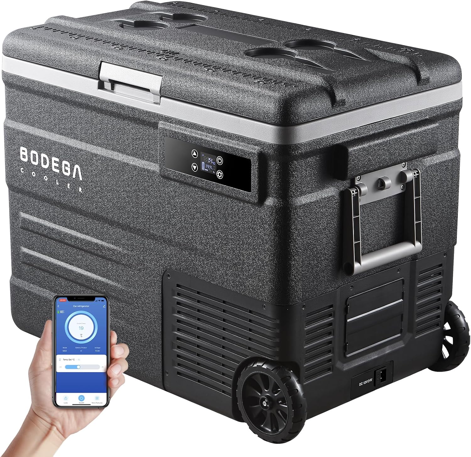 BODEGACOOLER 58QT Portable Car Refrigerator