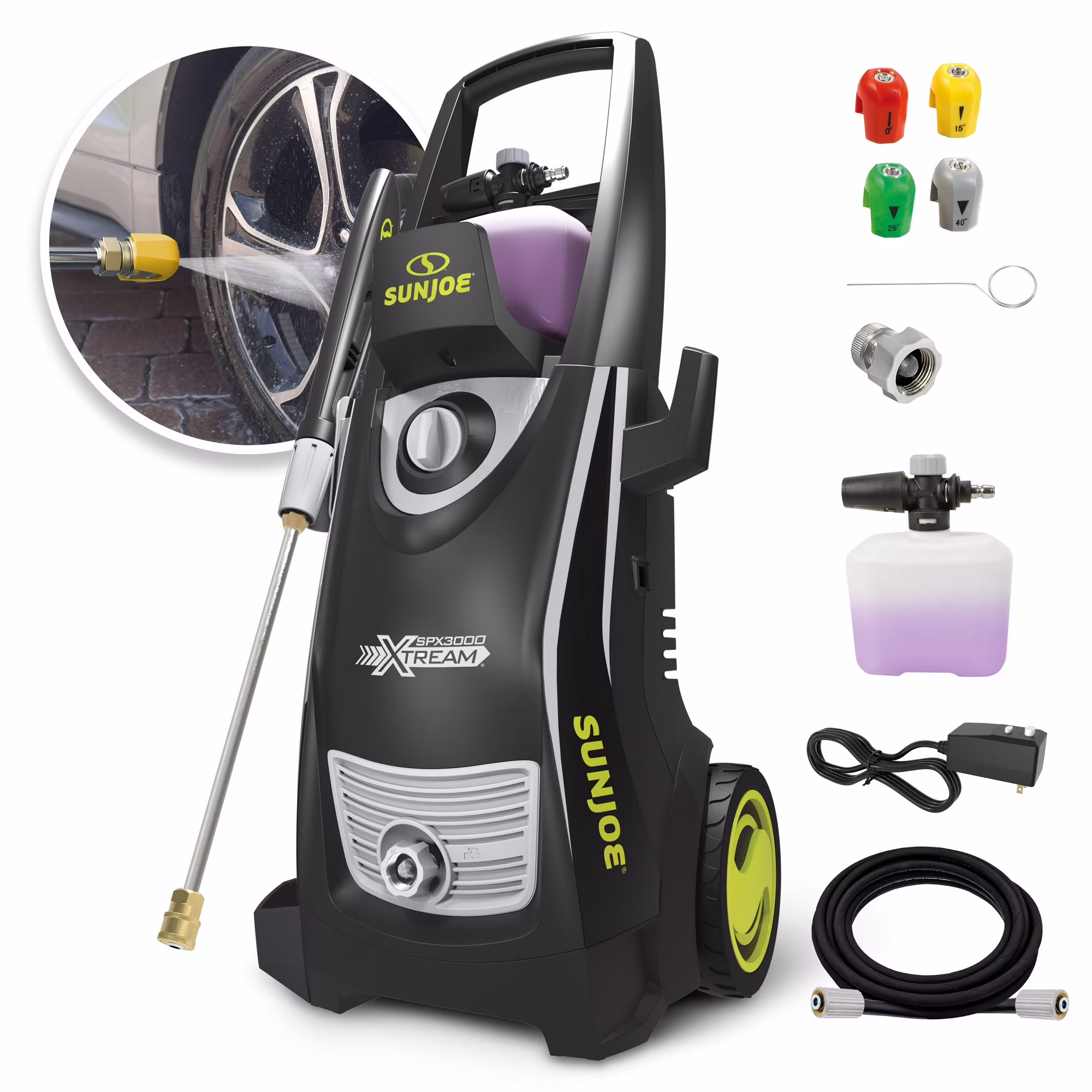 Sun Joe Xtream Clean Electric Pressure Washer with High-Power Cleaning Performance
