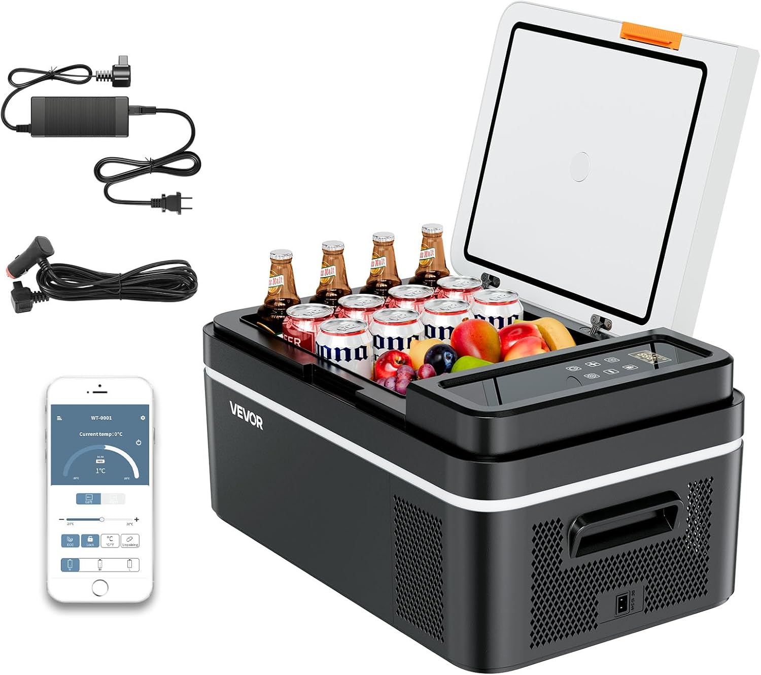 VEVOR 21QT Portable Car Refrigerator