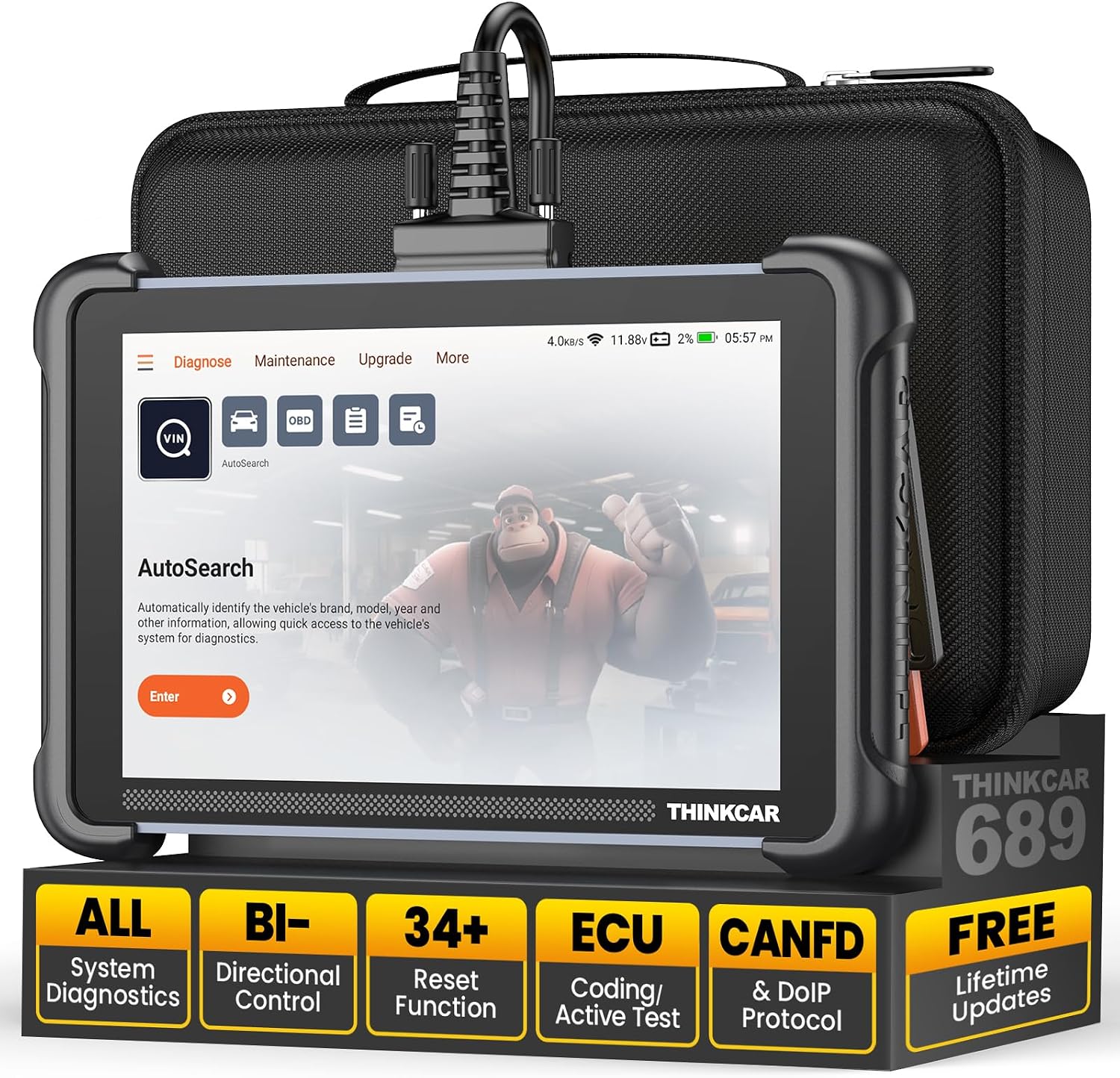 THINKCAR OBD2 Scanner Diagnostic Tool 