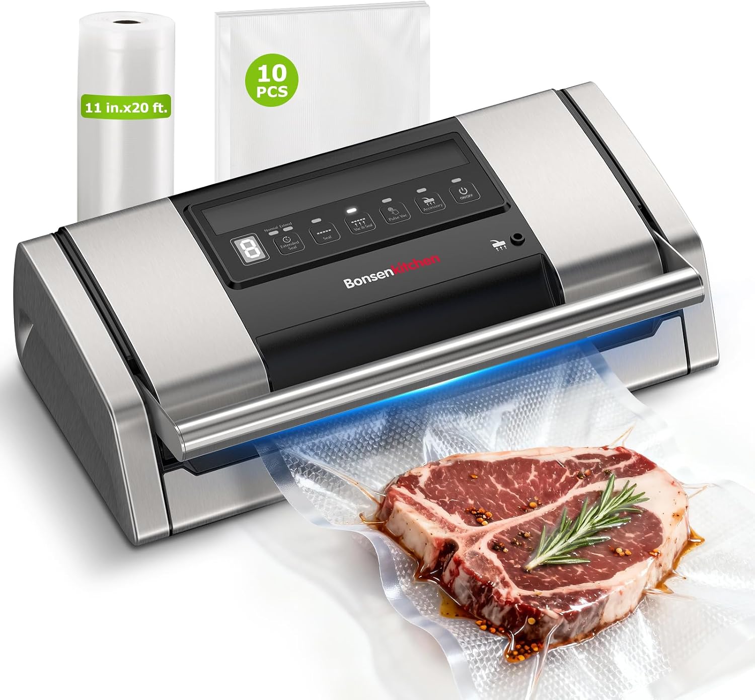 Bonsenkitchen Vacuum Sealer 