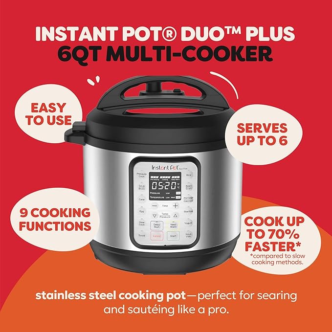 Instant Pot Duo Plus 9-in-1 Multicooker