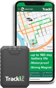 Tracki Pro GPS Tracker for Vehicles, USA made tech. Up to 7 Months Batt. Waterproof Magnetic 4G LTE
