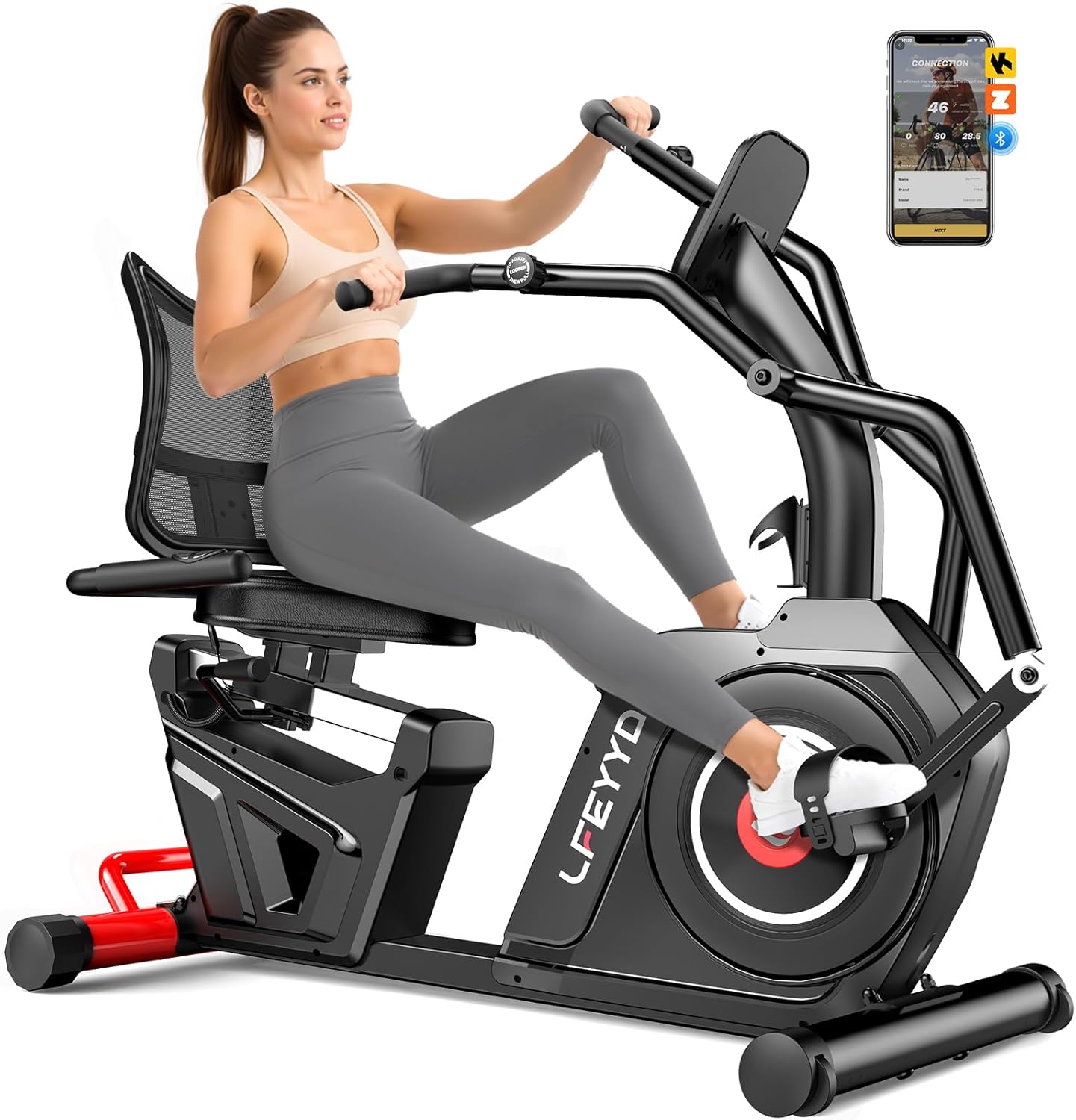 Recumbent Exercise Bike for Home