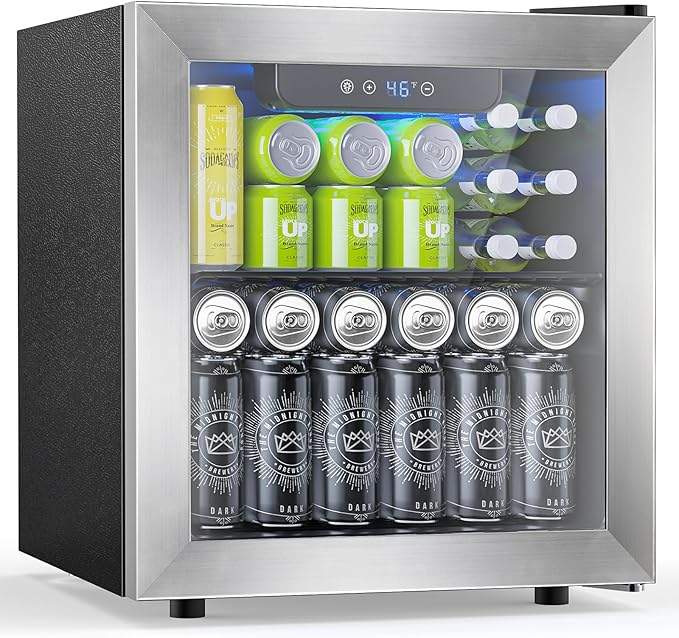 Electactic 48 Can Beverage Refrigerator Mini Fridge 