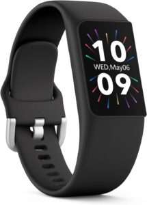 FITVII Fitness Tracker, Slim AMOLED Fitness Watch 2026 with 24/7 Heart Rate