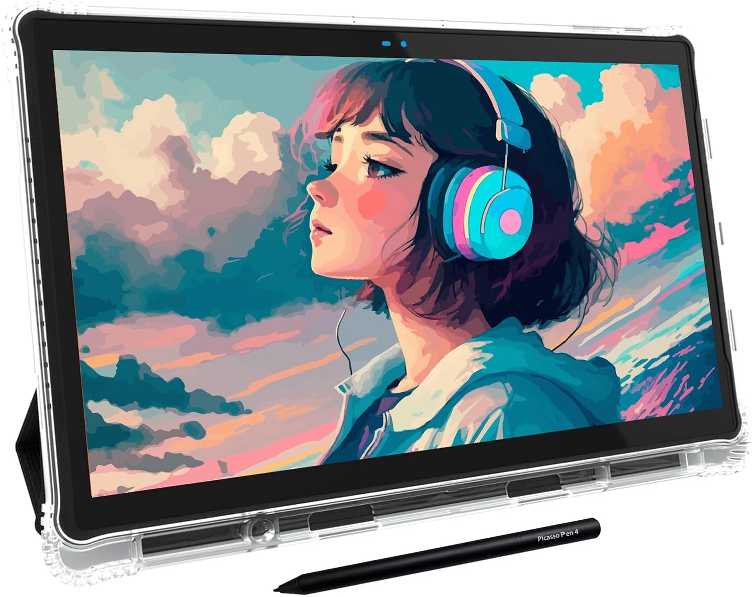 PicassoTab-X14 Standalone Drawing Tablet • No Computer Needed • Largest 14" Laminated Screen