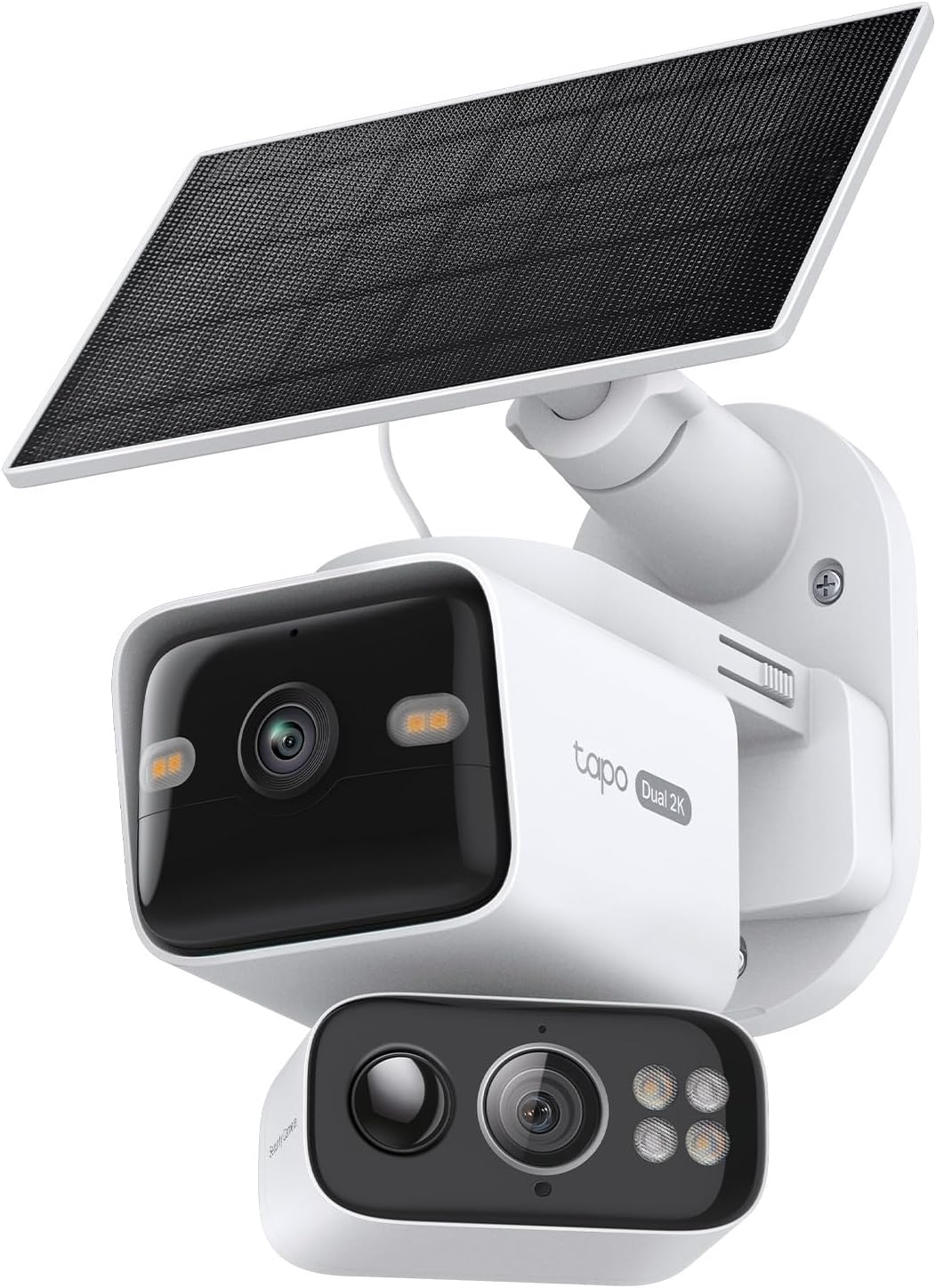 Tapo C645D Kit, 2K Dual-Lens Pan/Tilt Security Camera