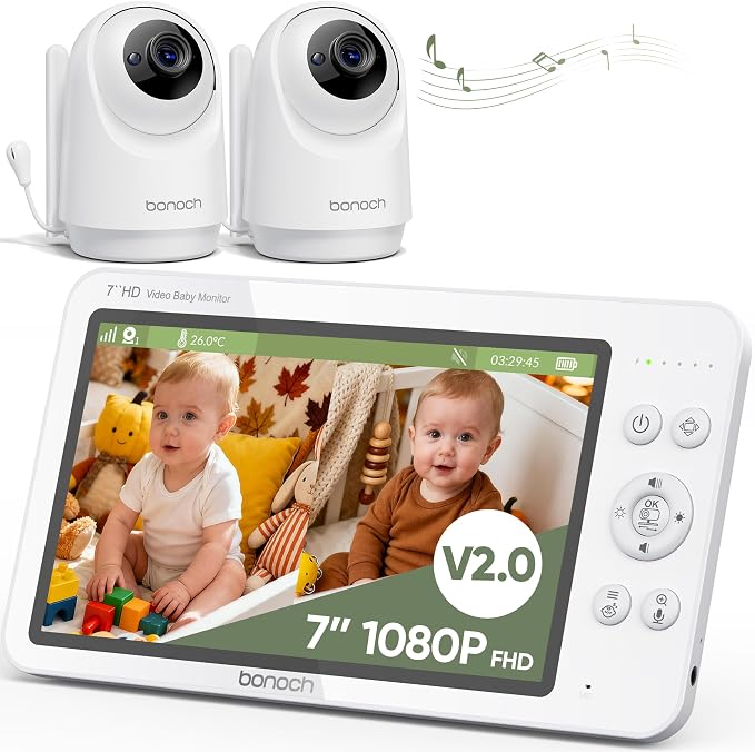 bonoch V2.0 1080P Baby Monitor 