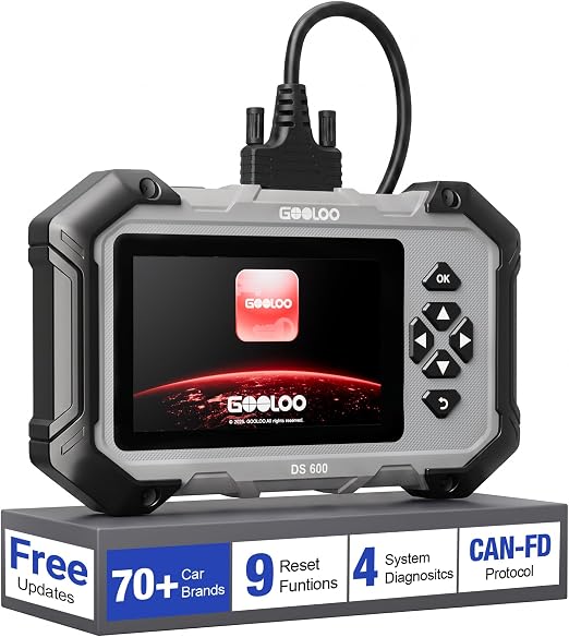 2026 GOOLOO DS600 OBD2 Scanner 
