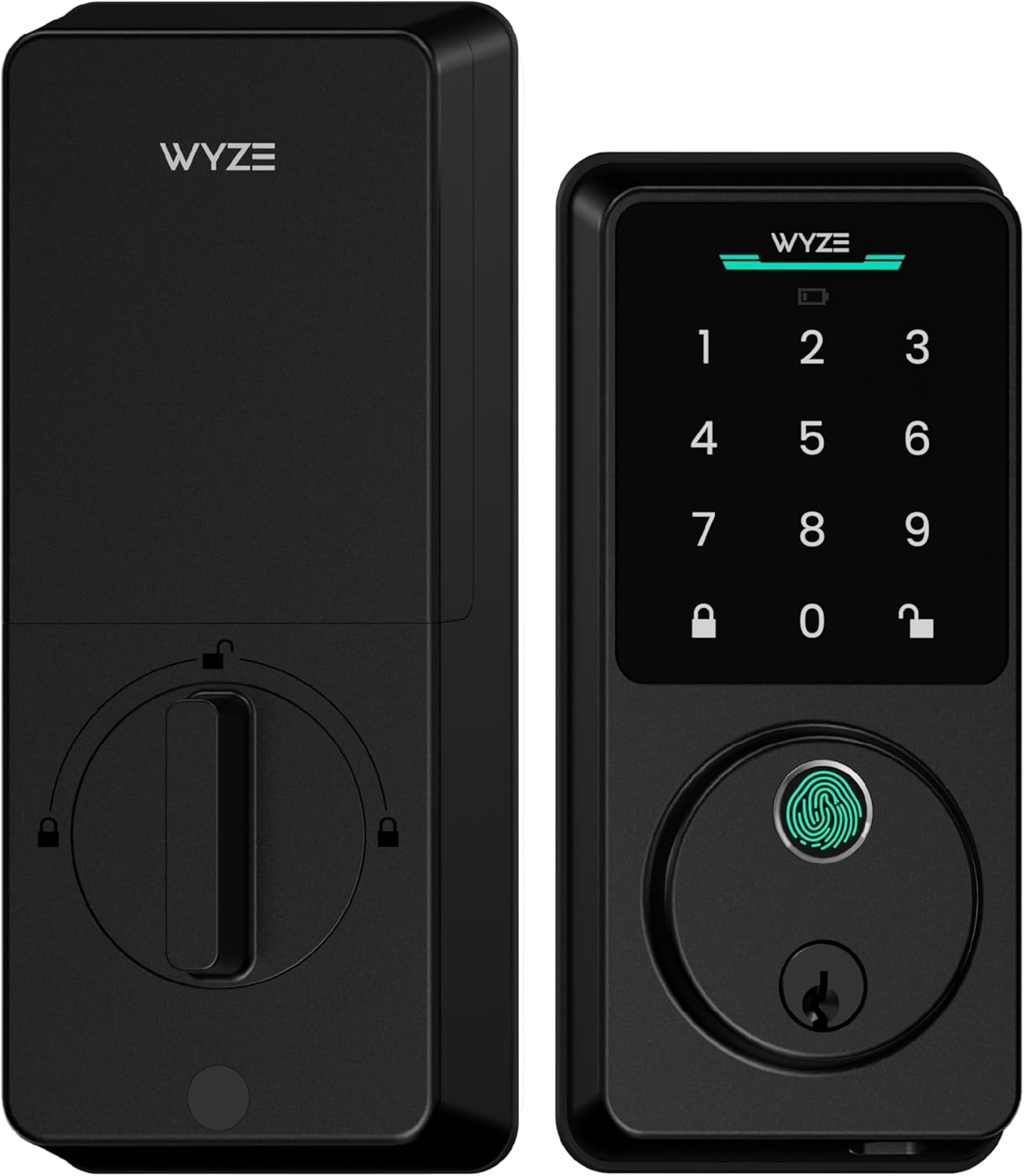 Wyze Auto-Lock Bolt v2, Fingerprint Keyless Entry Smart Lock