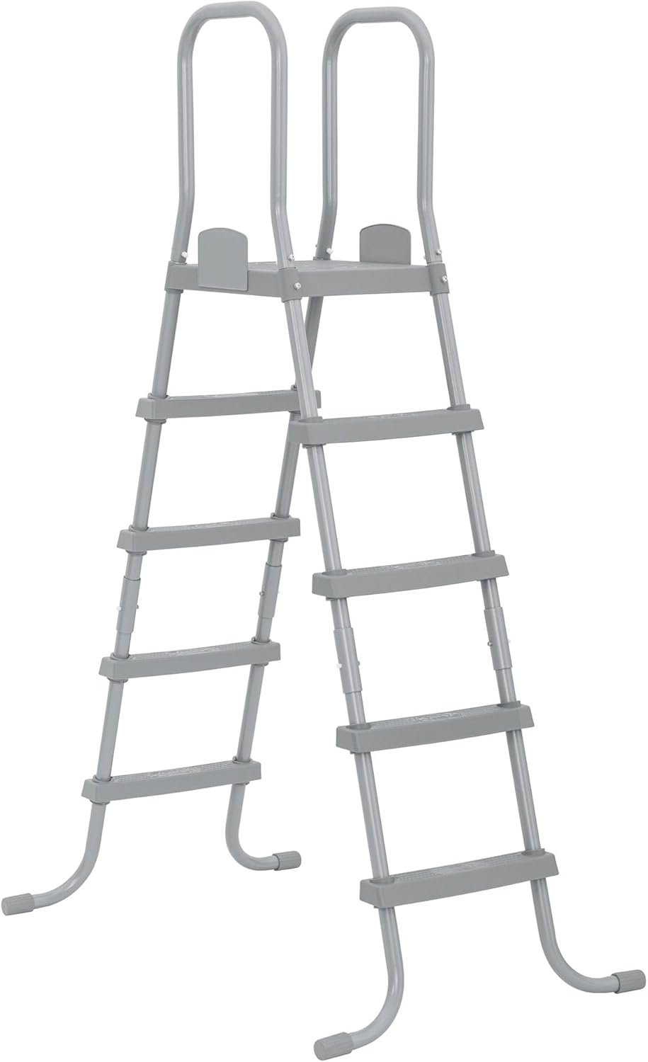 Bestway Flowclear 52-Inch A-Frame Pool Ladder with Double Steps