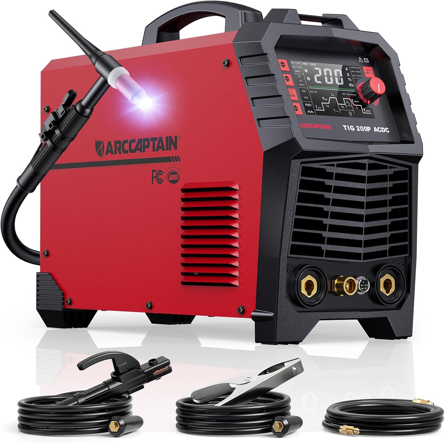 200A Pulse AC/DC TIG Welder