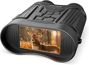 Night Vision Goggles, 4K HD Night Vision Binoculars with 7X Digital Zoom, 3'' HD Screen & Rechargeable Battery