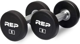Rep Fitness Urethane Coated Dumbbells- Idividual Pairs and Sets