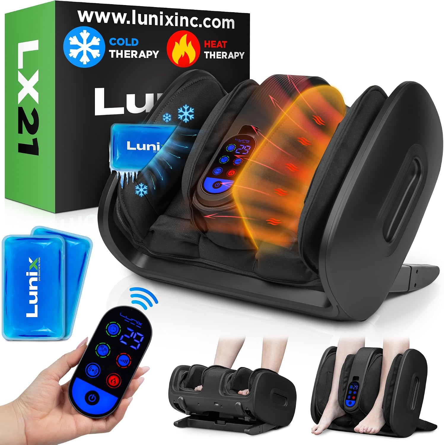 LX21 Foot & Calf Shiatsu Massager