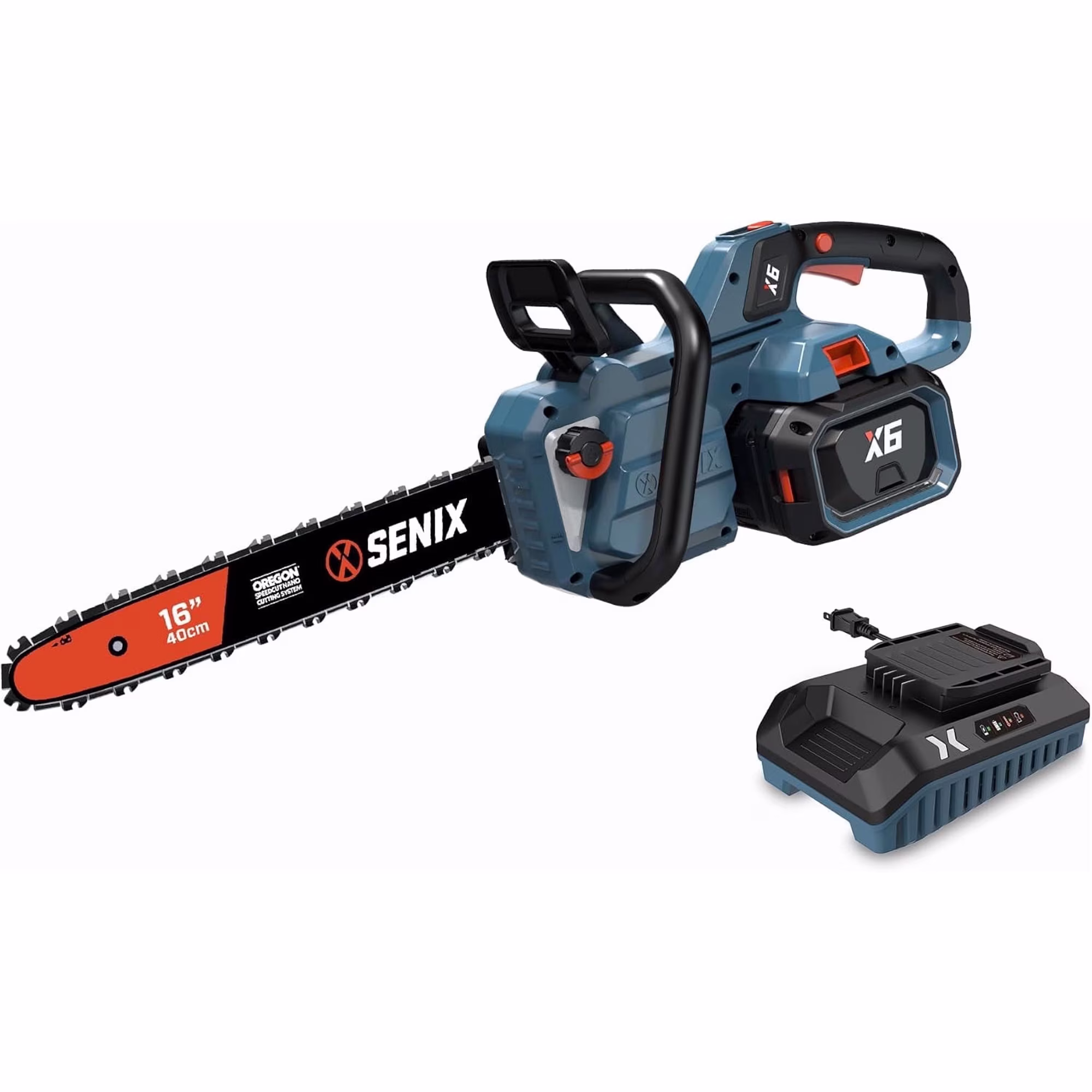 SENIX 60V 16-Inch Cordless Brushless Chainsaw