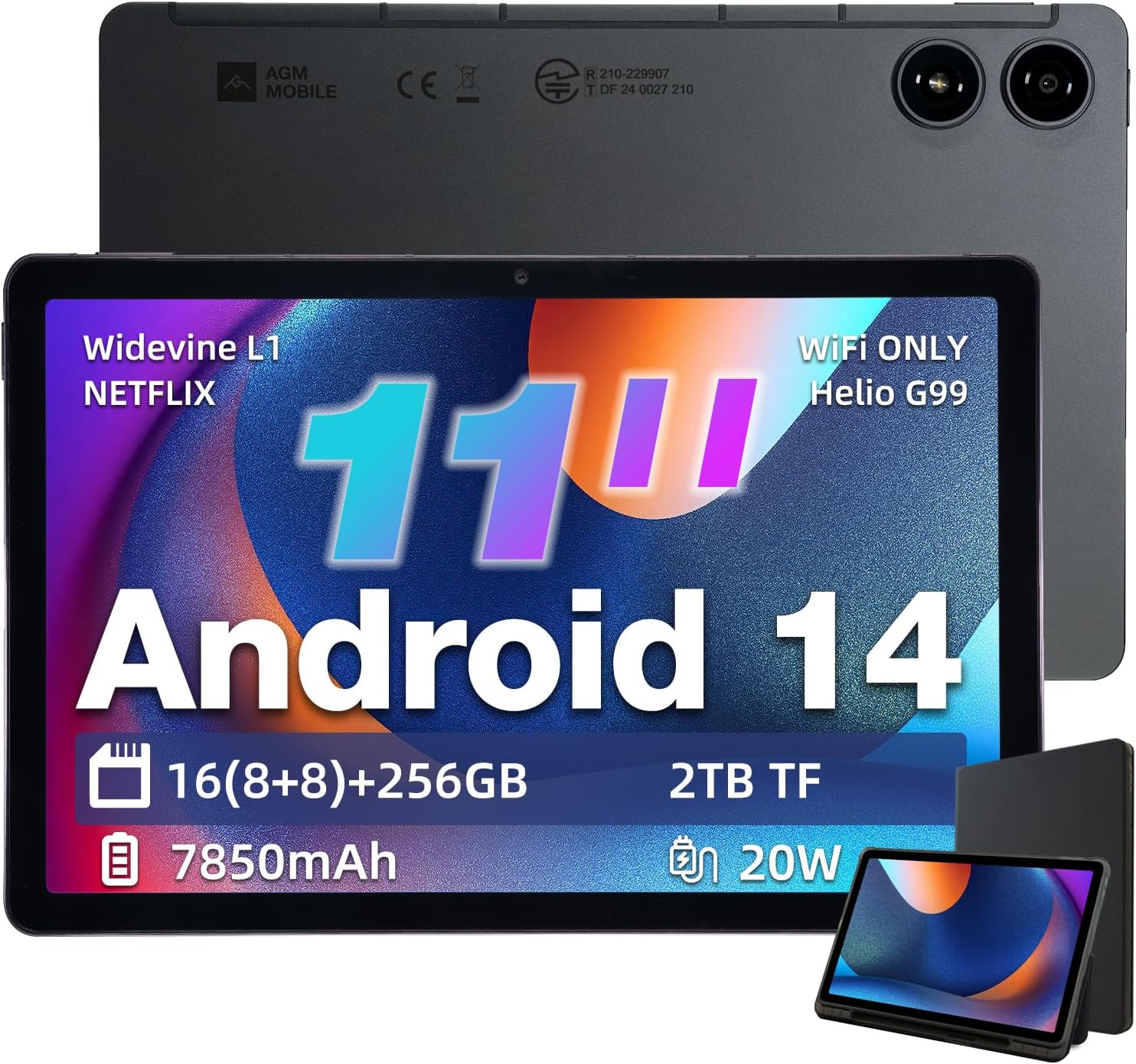 AGM PAD P2 11 inch Android 14 Tablet