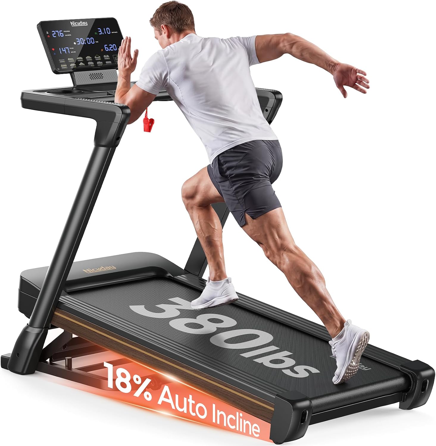 Niceday TM2 18% Auto Incline Treadmill