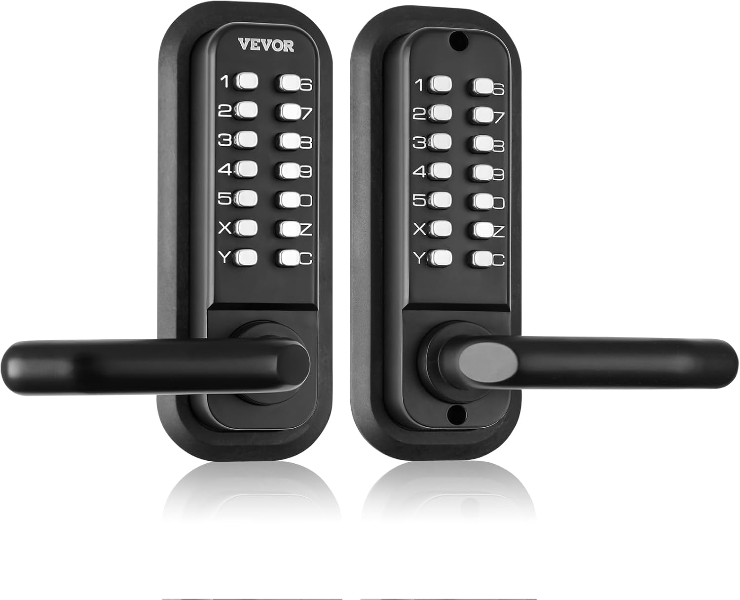 VEVOR Mechanical Keyless Door Lock with Double-Sided Keypad