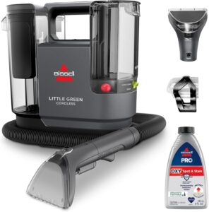 BISSELL Little Green Cordless SmartMix, Powerful Cordless Suction, HydroRinse