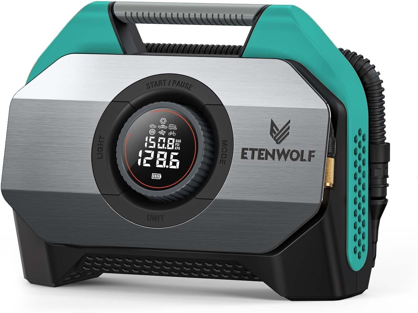 ETENWOLF VORTEX S6 Tire Inflator Portable Air Compressor