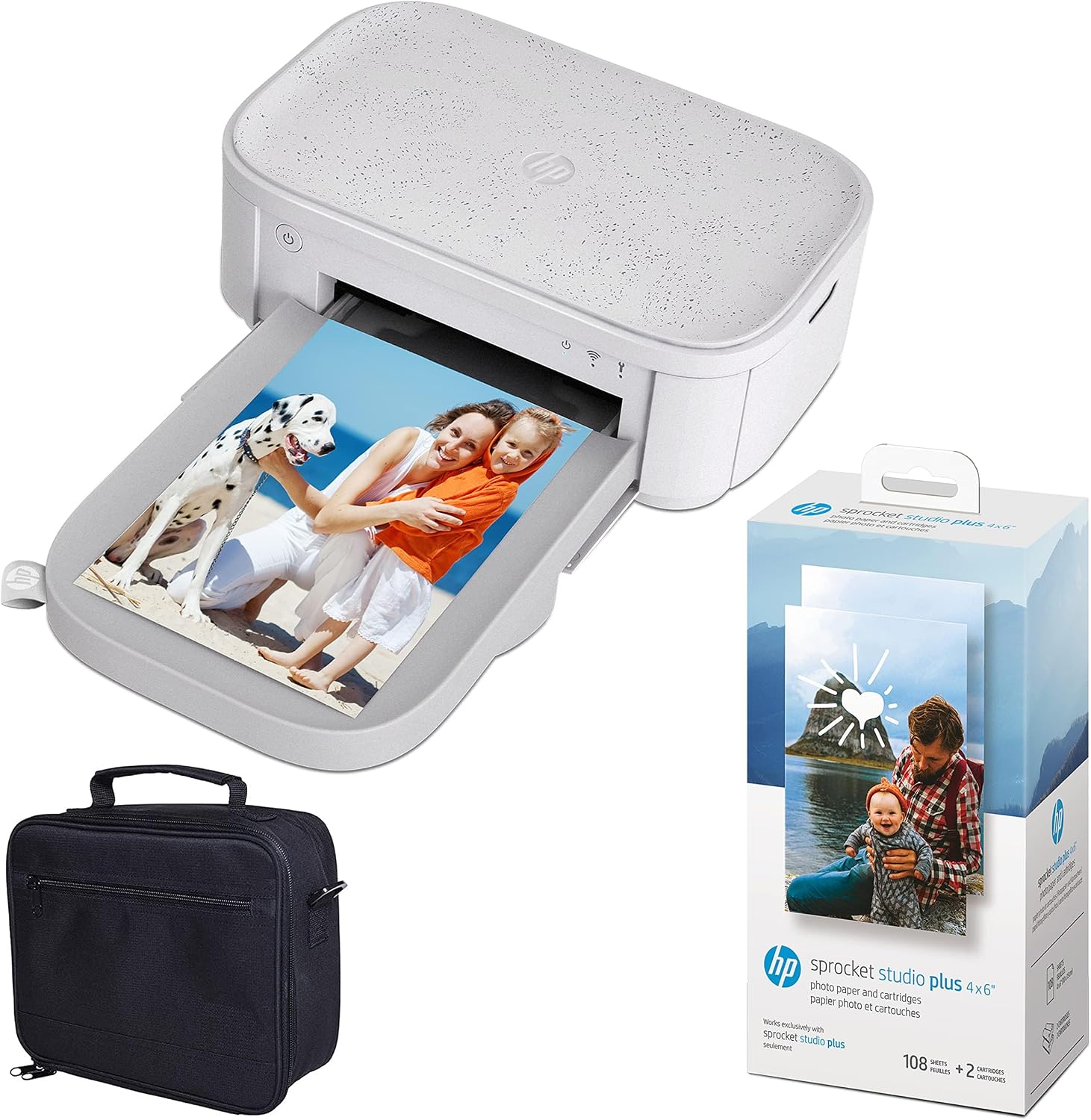 HP Sprocket Studio Plus 4x6 Photo Printer