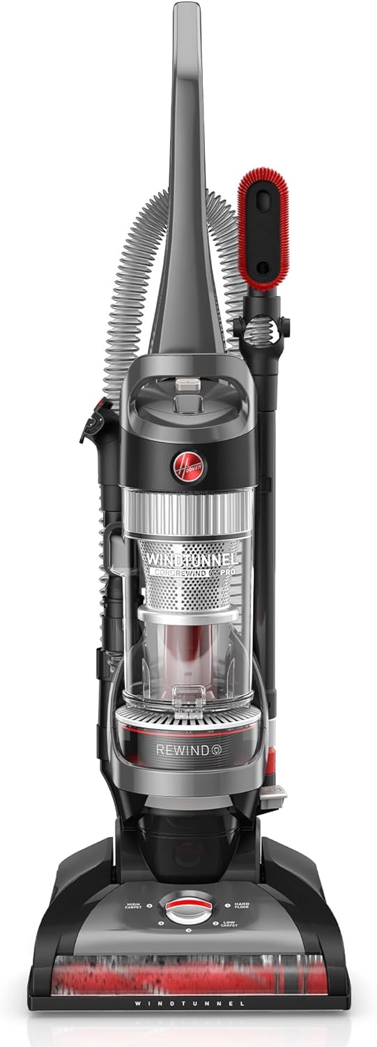Hoover WindTunnel Cord Rewind Pro Upright Vacuum Cleaner