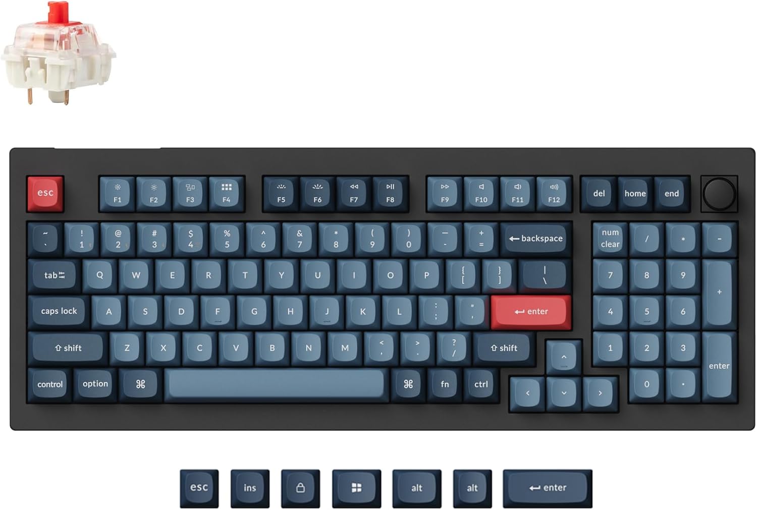 Keychron V5 Max Custom Wireless Mechanical Gaming Keyboard