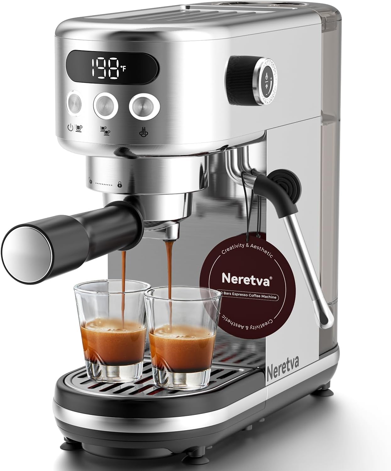 Neretva 20 Bar Espresso Machine Super Compact 