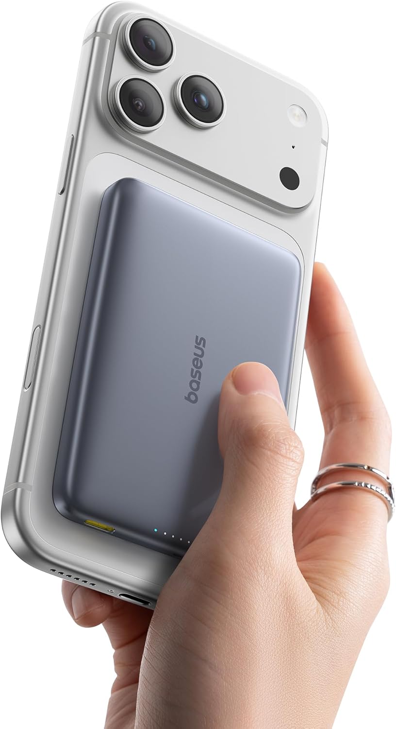 Baseus Picogo MagSafe Portable Charger – 10000mAh Qi2 Wireless Power Bank