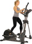 Sunny Health & Fitness Programmable 16 Electro-Magnetic Elliptical Cross Trainer Exercise Machine