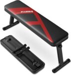 FLYBIRD Flat Bench, Foldable Flat Weight Bench Easy Assembly