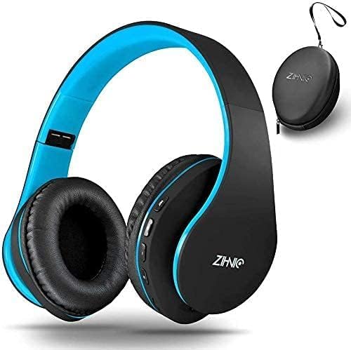 ZIHNIC Affordable Foldable Wireless Headphones with Long Comfort Wearing
