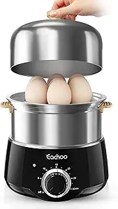 CACHOO 14-Egg Rapid Stainless Steel Egg Boiler